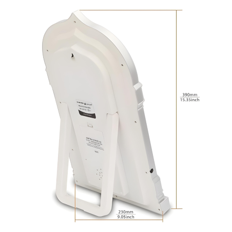 Horloge Azan LED Murale Islamique avec Télécommande - EU - Or · Smarty Paris